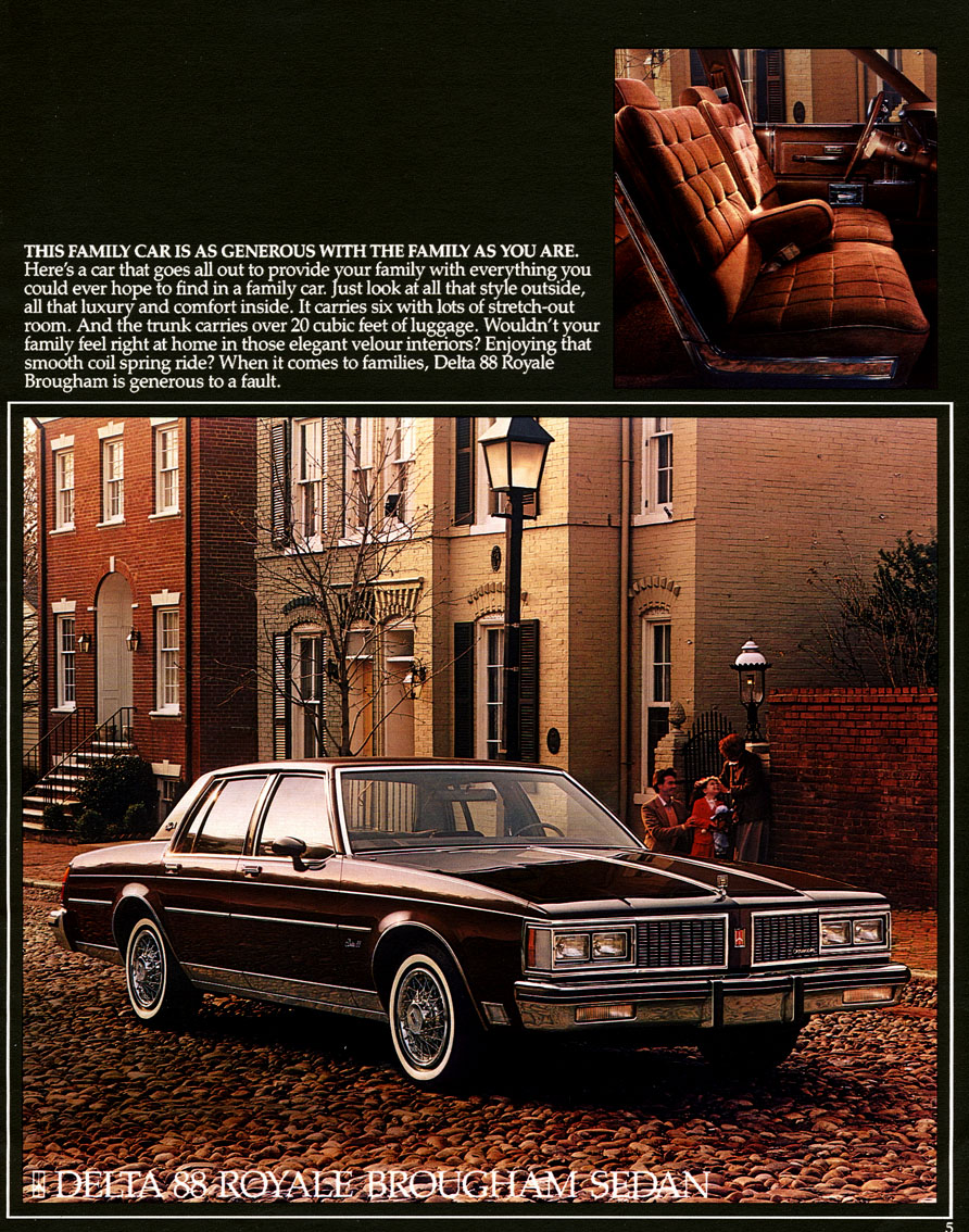 1984 Oldsmobile Full-Line Brochure Page 10